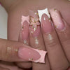 12 Sizes-24 Pcs Press On Nails JP3778