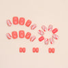 12 Sizes-24 Pcs Press On Nails W446