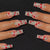 12 Sizes-24 Pcs Press On Nails JP1601