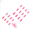 12 Sizes-24 Pcs Press On Nails JP1301