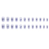 12 Sizes-24 Pcs Press On Nails Z483