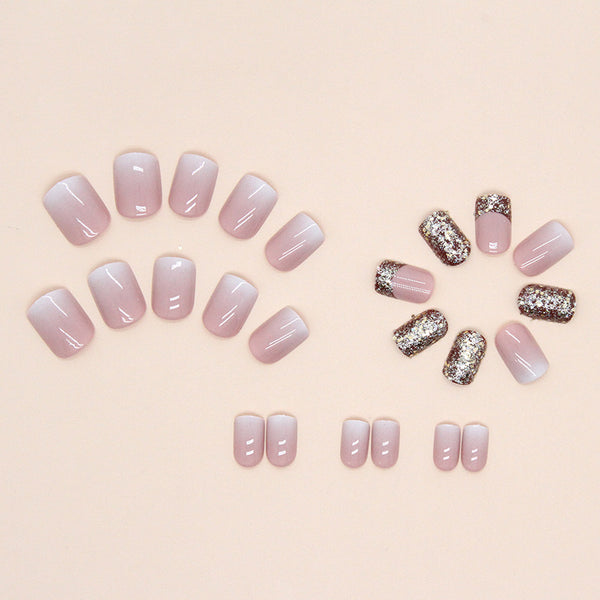 12 Sizes-24 Pcs Press On Nails W831