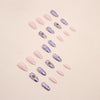 12 Sizes-24 Pcs Press On Nails W894