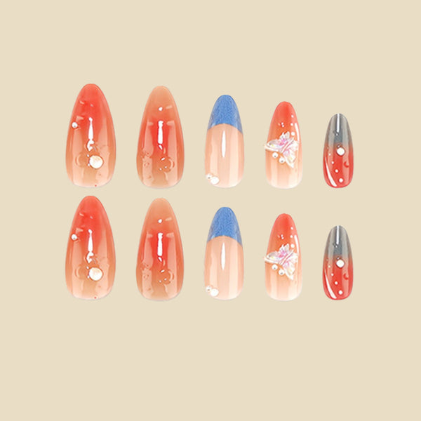 12 Sizes-24 Pcs Press On Nails y2094-z-24