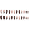 12 Sizes-24 Pcs Press On Nails R635