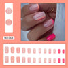 12 Sizes-24 Pcs Press On Nails W1068
