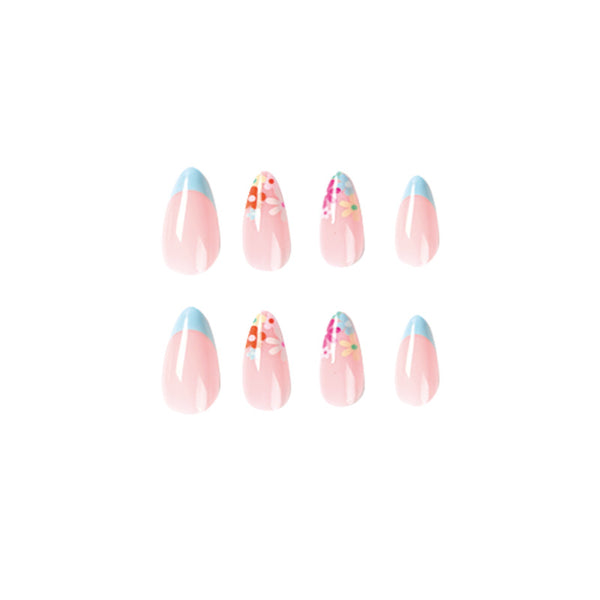 12 Sizes-24 Pcs Press On Nails JP1850