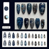 12 Sizes-24 Pcs Press On Nails Z1110