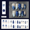 12 Sizes-24 Pcs Press On Nails Z1217