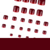 12 Sizes-24 Pcs Press On Nails JP4259