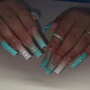12 Sizes-24 Pcs Press On Nails Z465