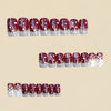 12 Sizes-24 Pcs Press On Nails Y2299