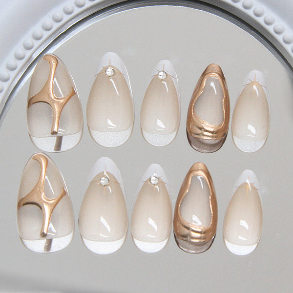 30 Pcs Press On Nails Z986