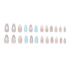 12 Sizes-24 Pcs Press On Nails Z1060