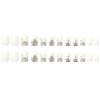 12 Sizes-24 Pcs Press On Nails Y030