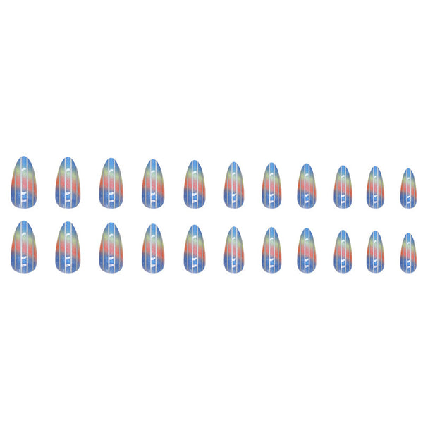 12 Sizes-24 Pcs Press On Nails W925