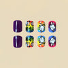 12 Sizes-24 Pcs Press On Nails Y222