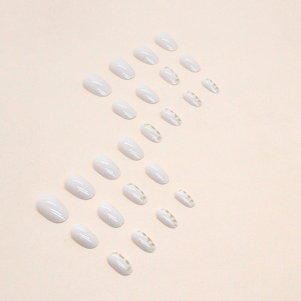 12 Sizes-24 Pcs Press On Nails W833