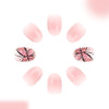 12 Sizes-24 Pcs Press On Nails C1011