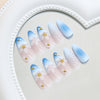 12 Sizes-24 Pcs Press On Nails Z1100