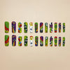 12 Sizes-24 Pcs Press On Nails Y207