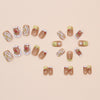 12 Sizes-24 Pcs Press On Nails W1646