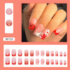 12 Sizes-24 Pcs Press On Nails W682