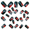 12 Sizes-24 Pcs Press On Nails Y1505