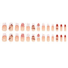12 Sizes-24 Pcs Press On Nails Z891