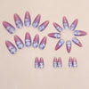 12 Sizes-24 Pcs Press On Nails W1389