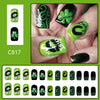 12 Sizes-24 PcsPress On Nails C817