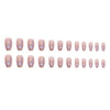 12 Sizes-24 Pcs Press On Nails W1021