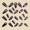 12 Sizes-24 Pcs Press On Nails Y1834
