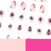 12 Sizes-24 Pcs Press On Nails JP2529