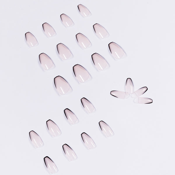 12 Sizes-24 Pcs Press On Nails JP1051