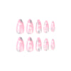 12 Sizes-24 Pcs Press On Nails JP2364