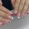 12 Sizes-24 Pcs Press On Nails C1305