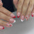 12 Sizes-24 Pcs Press On Nails C1305
