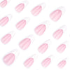 12 Sizes-24 Pcs Press On Nails JP3667