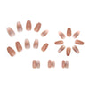 12 Sizes-24 Pcs Press On Nails R672