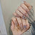 12 Sizes-24 Pcs Press On Nails Z787