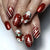 12 Sizes-24 Pcs Press On Nails Y282