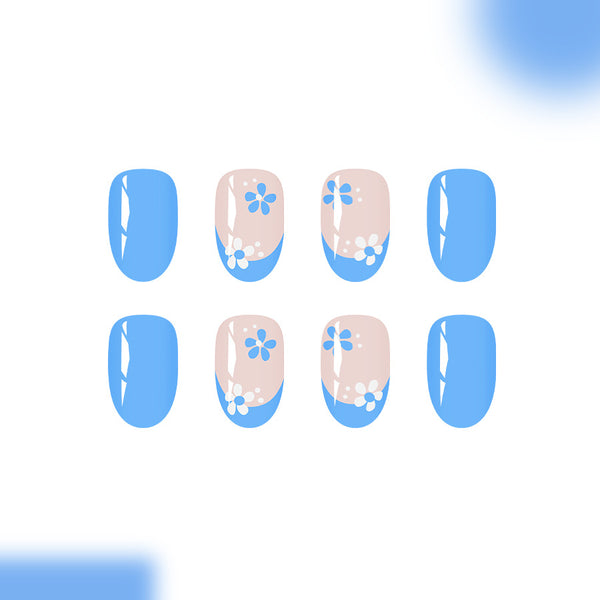 12 Sizes-24 Pcs Press On Nails C1002