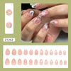 12 Sizes-24 Pcs Press On Nails Z1282