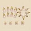 12 Sizes-24 Pcs Press On Nails Y1823