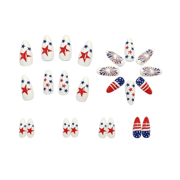 12 Sizes-24 Pcs Press On Nails Y2010