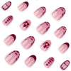 12 Sizes-24 Pcs Press On Nails JP3841