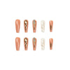 12 Sizes-24 Pcs Press On Nails JP1721