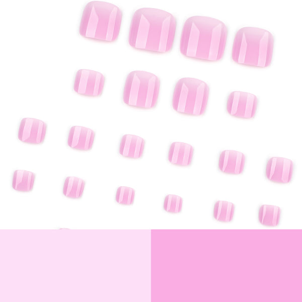 12 Sizes-24 Pcs Press On Nails JP3962