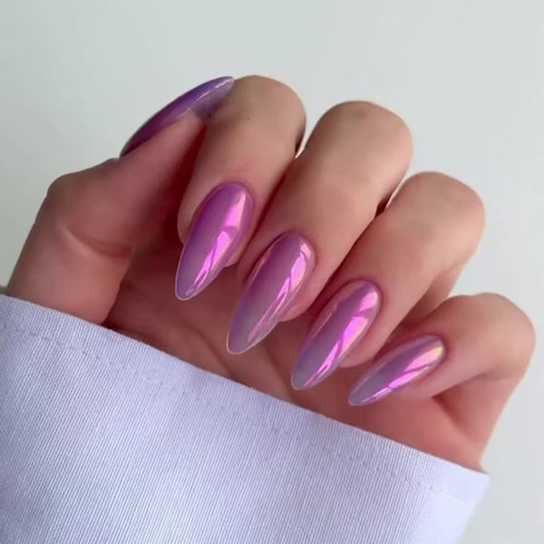 12 Sizes-24 Pcs Press On Nails W1733